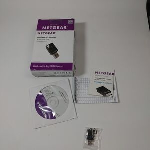 NETGEAR Wireless AC Adapter AC600 Dual Band WiFi USB Adapter A6100New open box